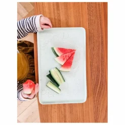 Set de table en caoutchouc naturel | Enfant Vaisselle Enfant