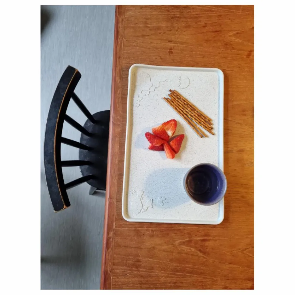 Set de table en caoutchouc naturel | Enfant Vaisselle Enfant