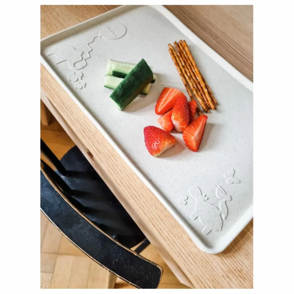 Set de table en caoutchouc naturel | Enfant Vaisselle Enfant