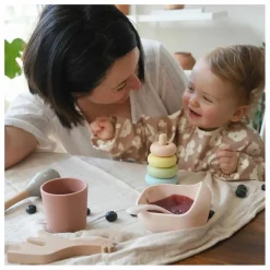 Discount Set vaisselle silicone 4 pièces | Premiers Repas|Puériculture