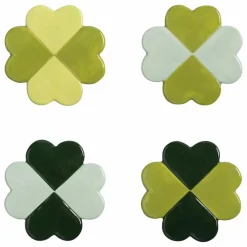 Clearance Sous-verres Lucky Clover - Set de 4 | Art De La Table