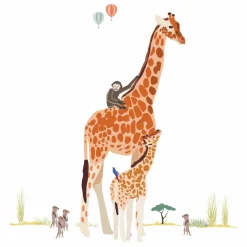 Best Sticker géant Safari Enfant Déco Murale Enfant