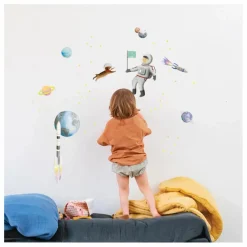 Best Sticker Planche Espace Enfant Décoration Murale|Déco Murale Enfant