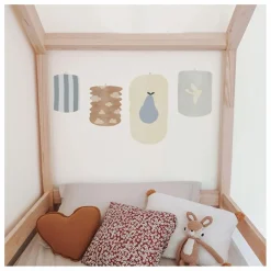 New Stickers Lampions | Enfant Décoration Murale|Déco Murale Enfant