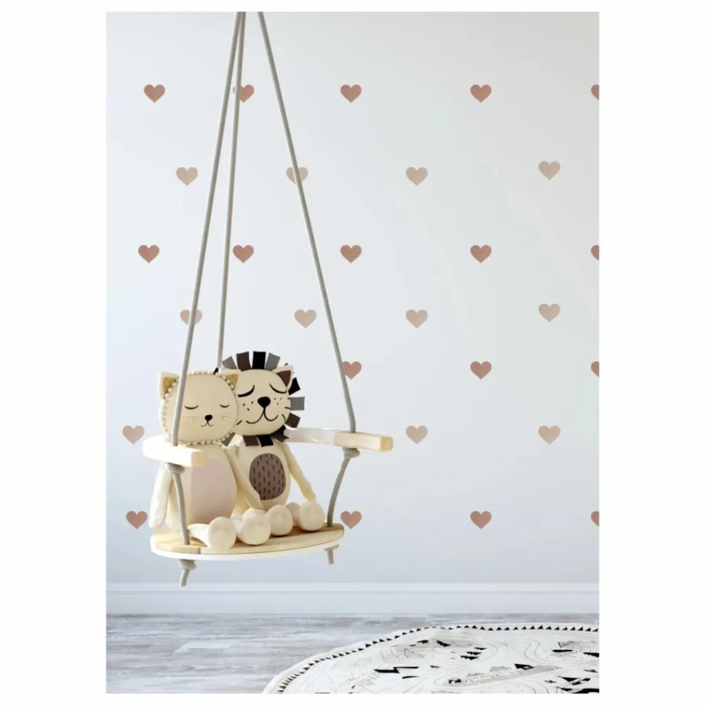 Hot Stickers muraux Cœurs Enfant Décoration Murale|Déco Murale Enfant