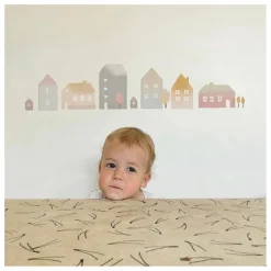 New Stickers Petites Maisons Enfant Décoration Murale|Déco Murale Enfant