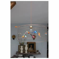 Hot Suspension demi grande volière Enfant Luminaires|Lampes, Veilleuses Enfant