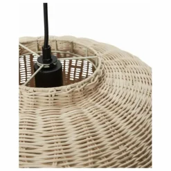 Best Suspension Elipse en rotin Luminaires