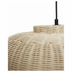 Best Suspension Elipse en rotin Luminaires