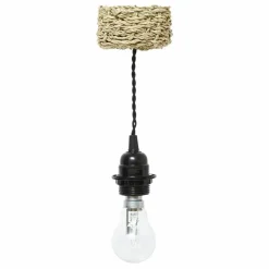 Sale Système électrique, rosace en palm Luminaires