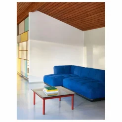 Sale Table basse en verre Kofi, pietement en chêne | Tables, Bureaux