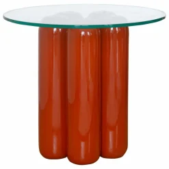 Hot Table d'appoint avec plateau en verre | Tables, Bureaux