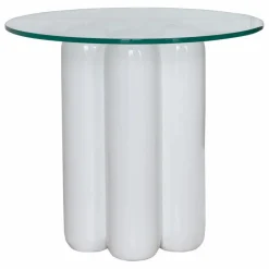 Outlet Table d'appoint avec plateau en verre | Tables, Bureaux
