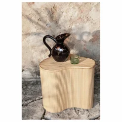 Clearance Table d'appoint de rangement Isola en rotin Tables, Bureaux|Lits, Tables De Chevet