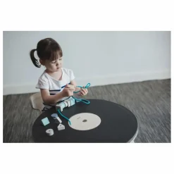 Table de jeu en bois d'hévéa et plateau en planwood Enfant Bureaux, Tables Enfant