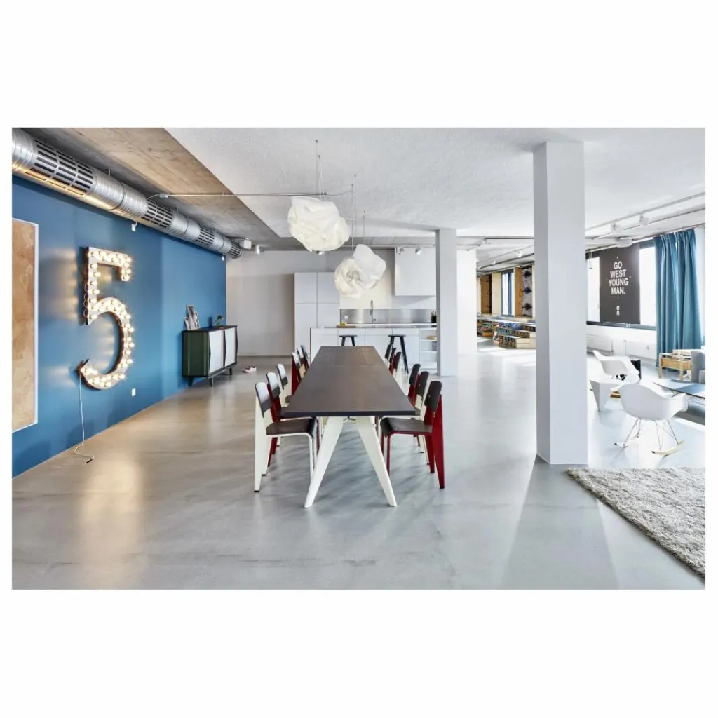 Online Table EM - piètement Écru - Jean Prouvé | Tables, Bureaux