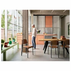 Clearance Table EM - piètement noir - Jean Prouvé | Tables, Bureaux