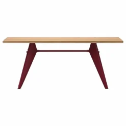 Hot Table EM - piètement Rouge Japonais - Jean Prouvé | Tables, Bureaux