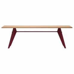 Hot Table EM - piètement Rouge Japonais - Jean Prouvé | Tables, Bureaux