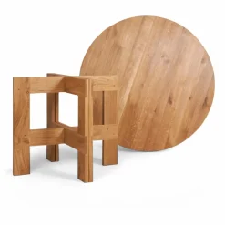 Discount Table ronde Farmhouse en bois | Tables, Bureaux