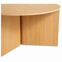 Discount Table Slit ronde en bois | Tables, Bureaux
