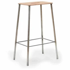 Best Tabouret Adam, assise en cuir | Chaises, Tabourets, Bancs