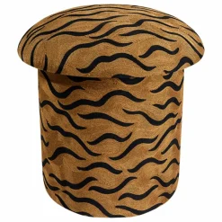 Online Tabouret brodé Maya Tiger | Chaises, Tabourets, Bancs