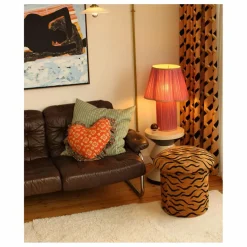 Online Tabouret brodé Maya Tiger | Chaises, Tabourets, Bancs