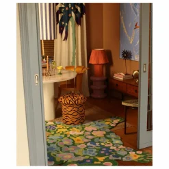 Online Tabouret brodé Maya Tiger | Chaises, Tabourets, Bancs