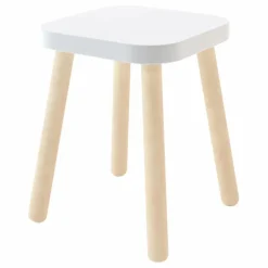 Sale Tabouret carré hauteur réglable | Enfant Chaises Enfant