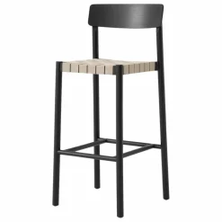 New Tabouret de bar sangles les 75 cm Betty TK15 en frêne Chaises, Tabourets, Bancs