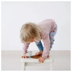 Best Tabouret en bois d'hévéa | Enfant Chaises Enfant