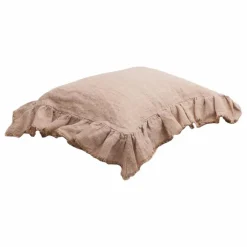 New Taie d'oreiller Boho en Lin Lavé shaker | Linge De Lit