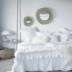 Discount Taie d'oreiller Boho en Lin Lavé | Linge De Lit