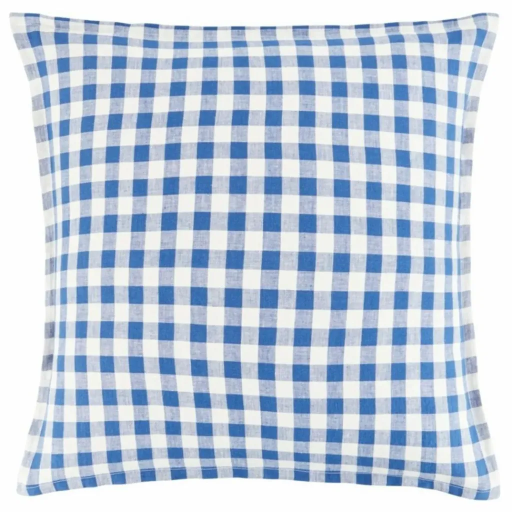 Hot Taie d'oreiller en lin Vichy | Linge De Lit