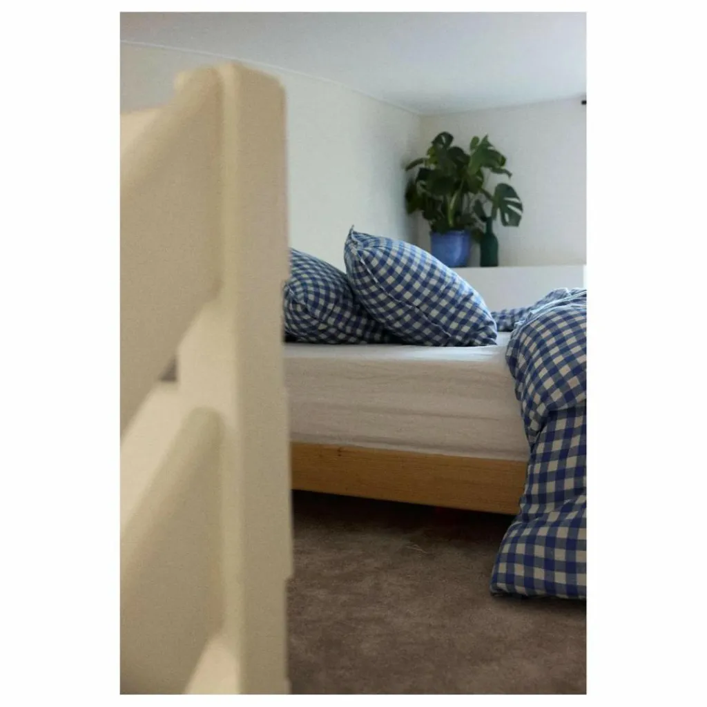 Hot Taie d'oreiller en lin Vichy | Linge De Lit