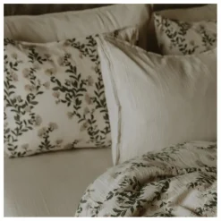Taie d'oreiller en mousseline de coton | Linge De Lit