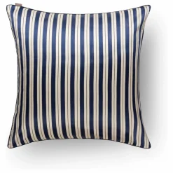 Discount Taie d'oreiller en soie de mûrier imprimé Rayures | Femme Linge De Lit|Soins Des Cheveux