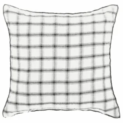 Online Taie d'oreiller Highlands en lin lavé | Linge De Lit