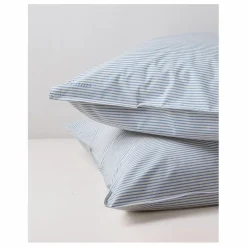 New Taie d'oreiller Striped en Coton Bio - Set de 2 | Linge De Lit
