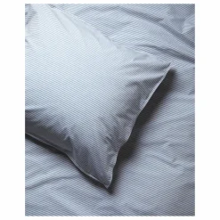 Outlet Taie d'oreiller Striped en percale organique | Linge De Lit