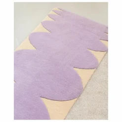 New Tapis en laine Bouncy | Lilas Tapis