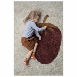Clearance Tapis en laine Fruiticana fraise Enfant Tapis|Tapis Enfant