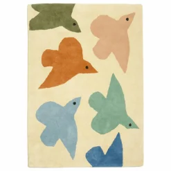 Hot Tapis Oiseaux | Enfant Tapis|Tapis Enfant