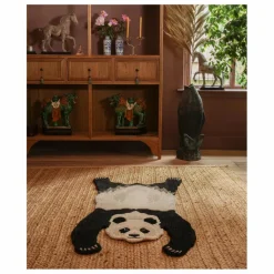 Outlet Tapis Panda en laine | Enfant Tapis|Tapis Enfant