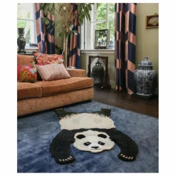 Outlet Tapis Panda en laine | Enfant Tapis|Tapis Enfant