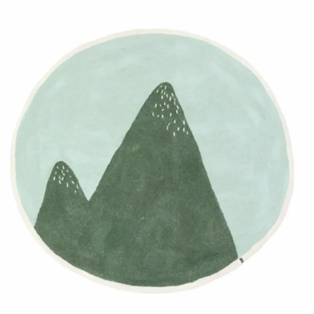 Outlet Tapis Pasu Montagne en feutre | Enfant Tapis|Tapis Enfant