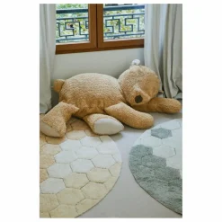 Sale Tapis rond Honeycomb | Enfant Tapis|Tapis Enfant