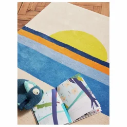 Hot Tapis Sunset | Enfant Tapis|Tapis Enfant
