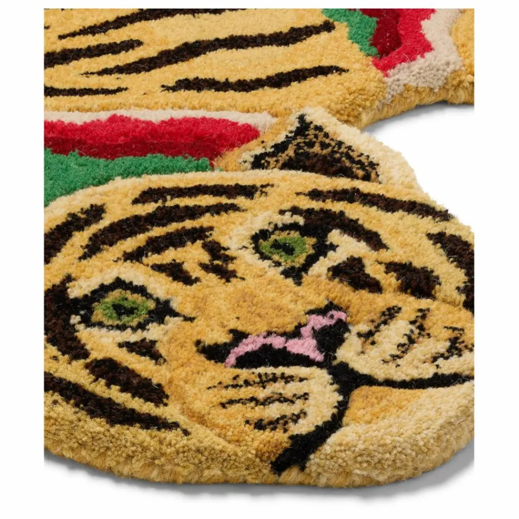Discount Tapis tigre Babul Bombay en laine | Enfant Tapis|Tapis Enfant